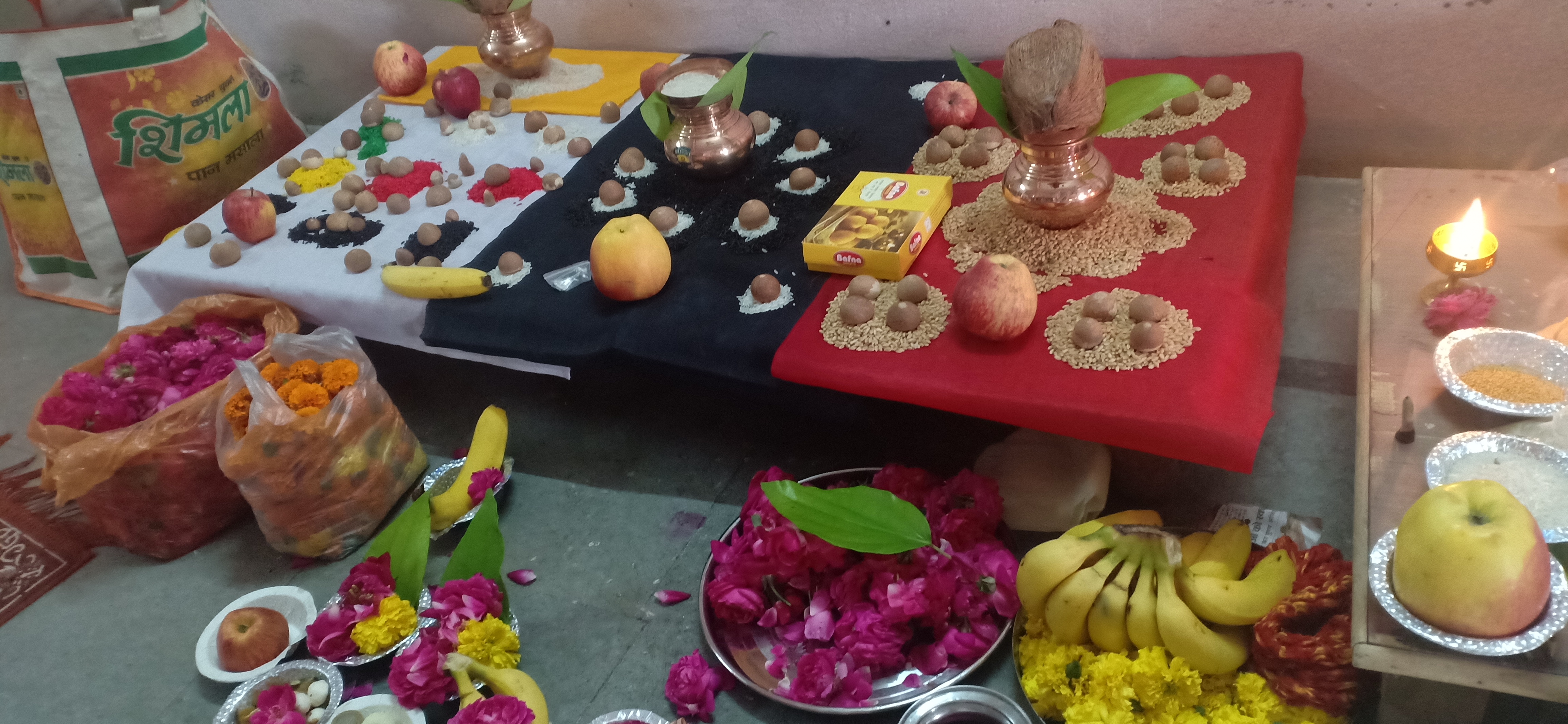 राहु केतु की शांति पूजन सर्प दोष उज्जैन कोलकाता से जजमान कराते हुए rahu ketu pujan kaal sarf dosh shanti ujjain me karate huve yajman